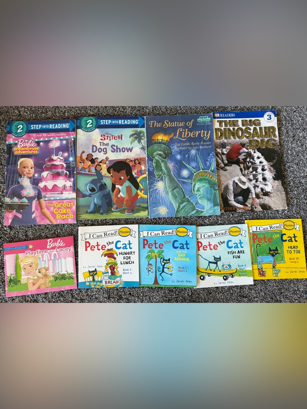 Kids Early Reader Book Bundle (Set of 9) – Step into Reading & I Can Read!